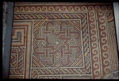 Mosaic floor by Roman